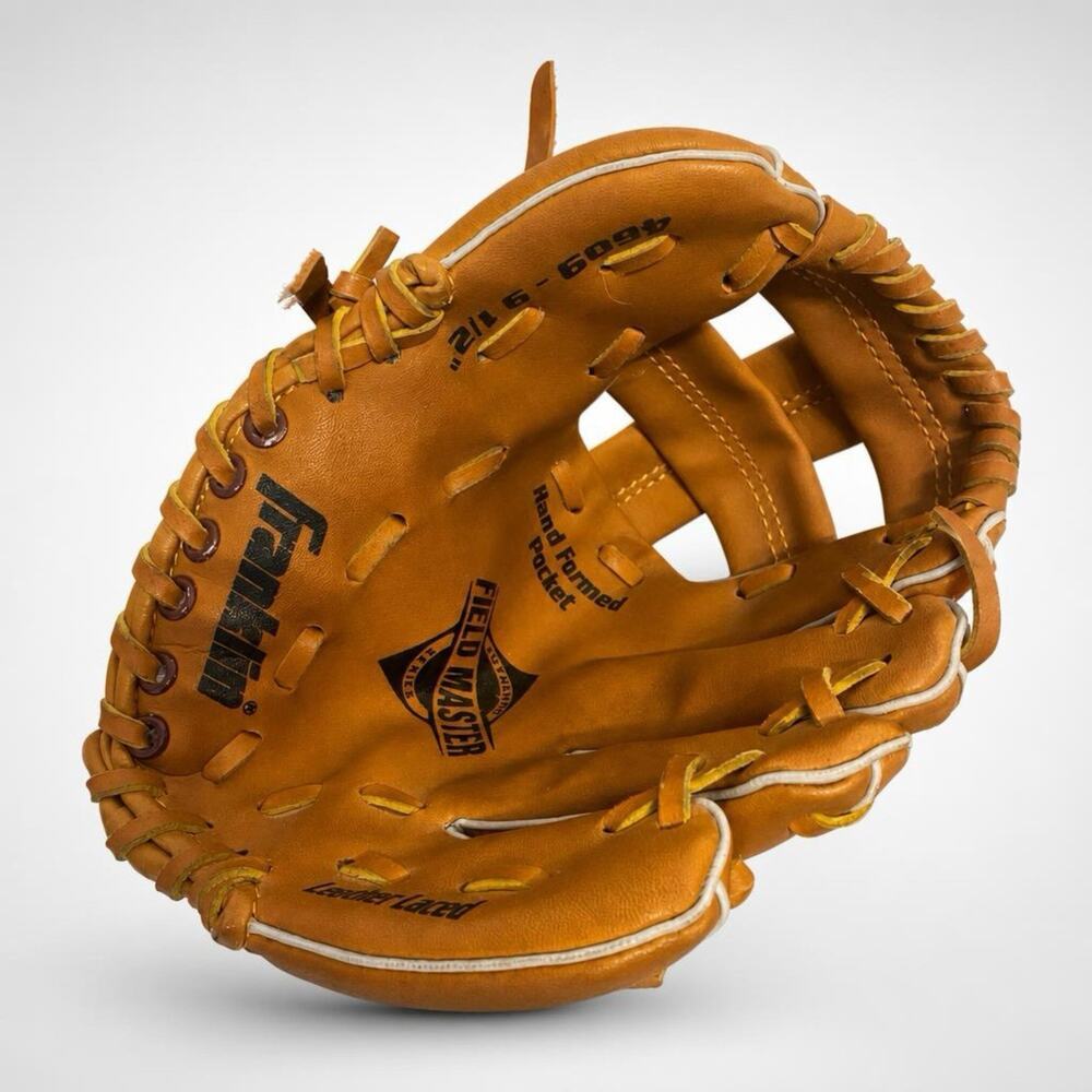 Franklin Field Master Series Adult Baseball Glove Leather Lace 4609-9.5 Left